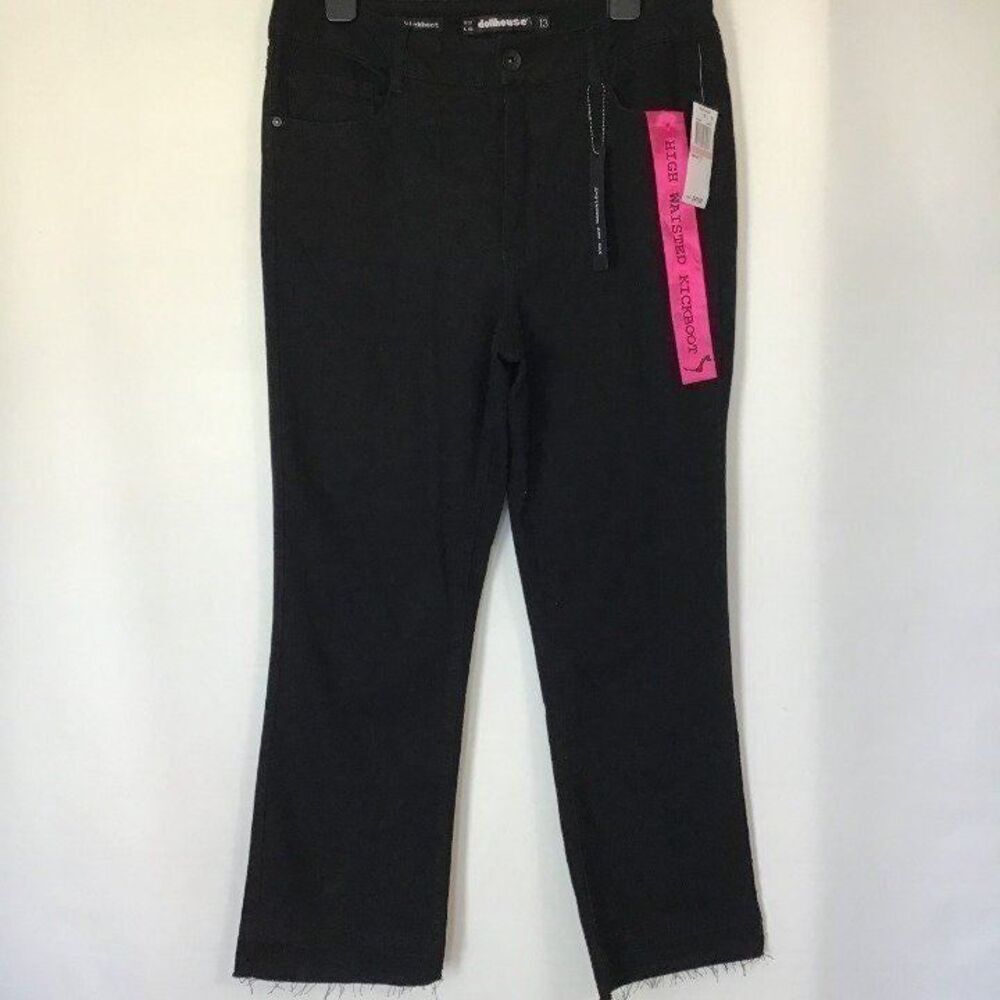 DOLLHOUSE Cropped Flare Jeans Size 13